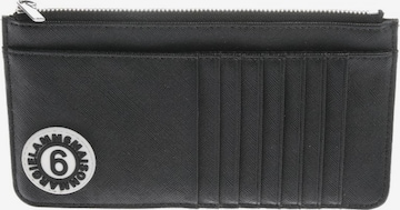 MM6 Geldbörse / Etui One Size in Schwarz: Vorderseite