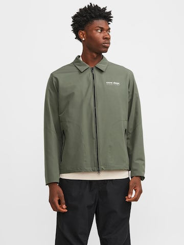 JACK & JONES Performance Jacket in Green: front