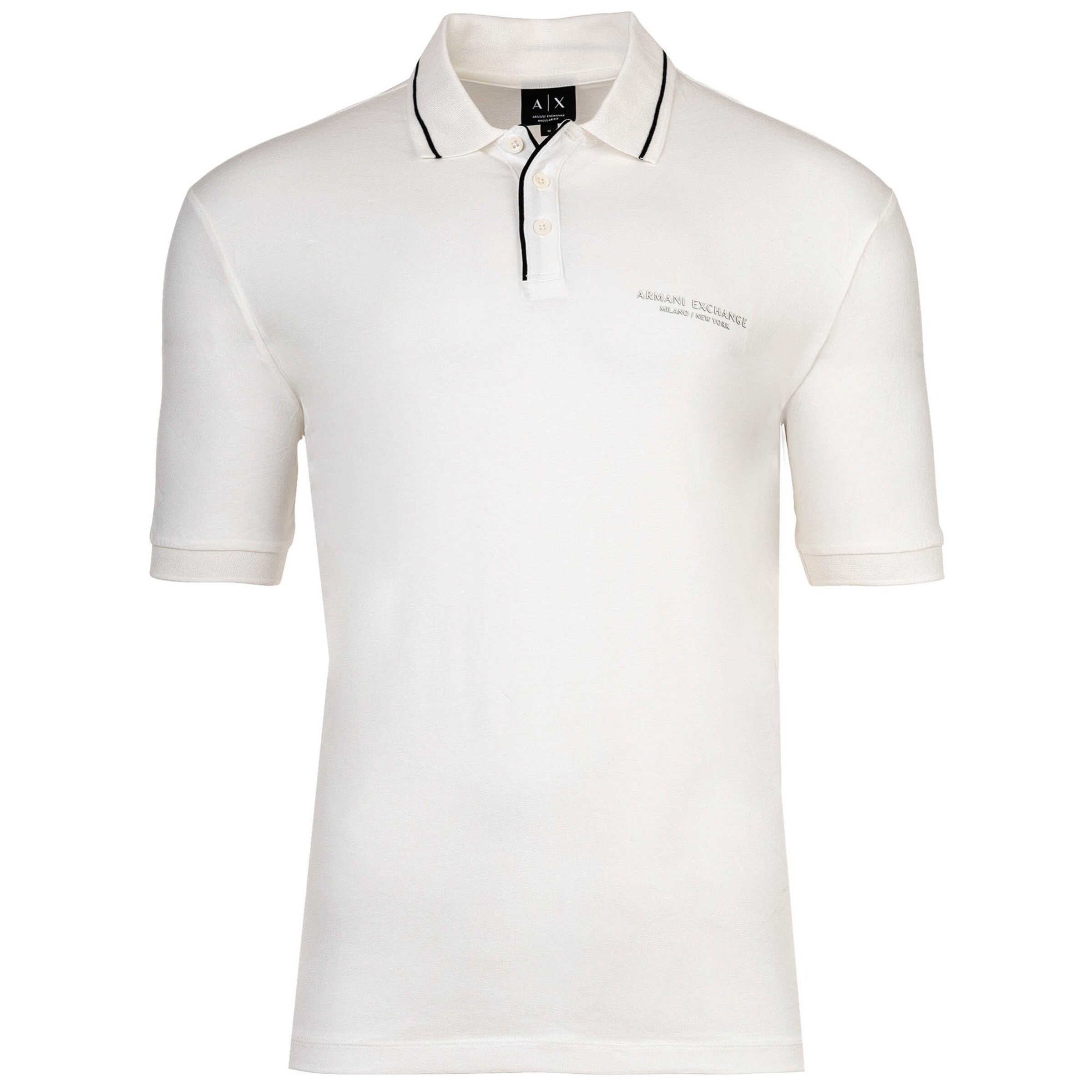 ARMANI EXCHANGE Shirt in White: front