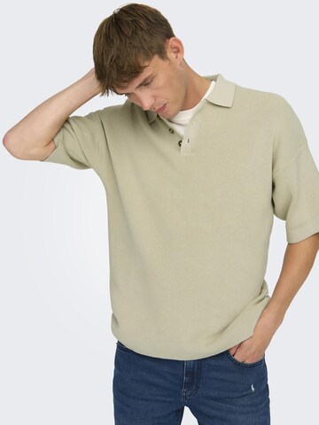 Only & Sons Shirt in Beige