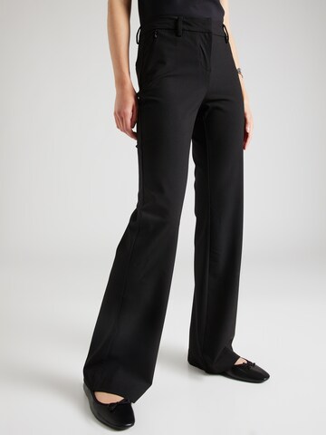 WEEKDAY Boot cut Pants 'Kate' in Black: front