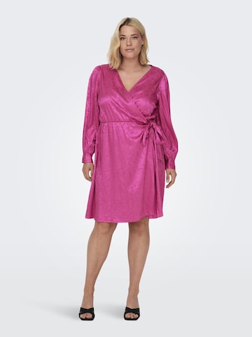 ONLY Carmakoma Kleid in Pink