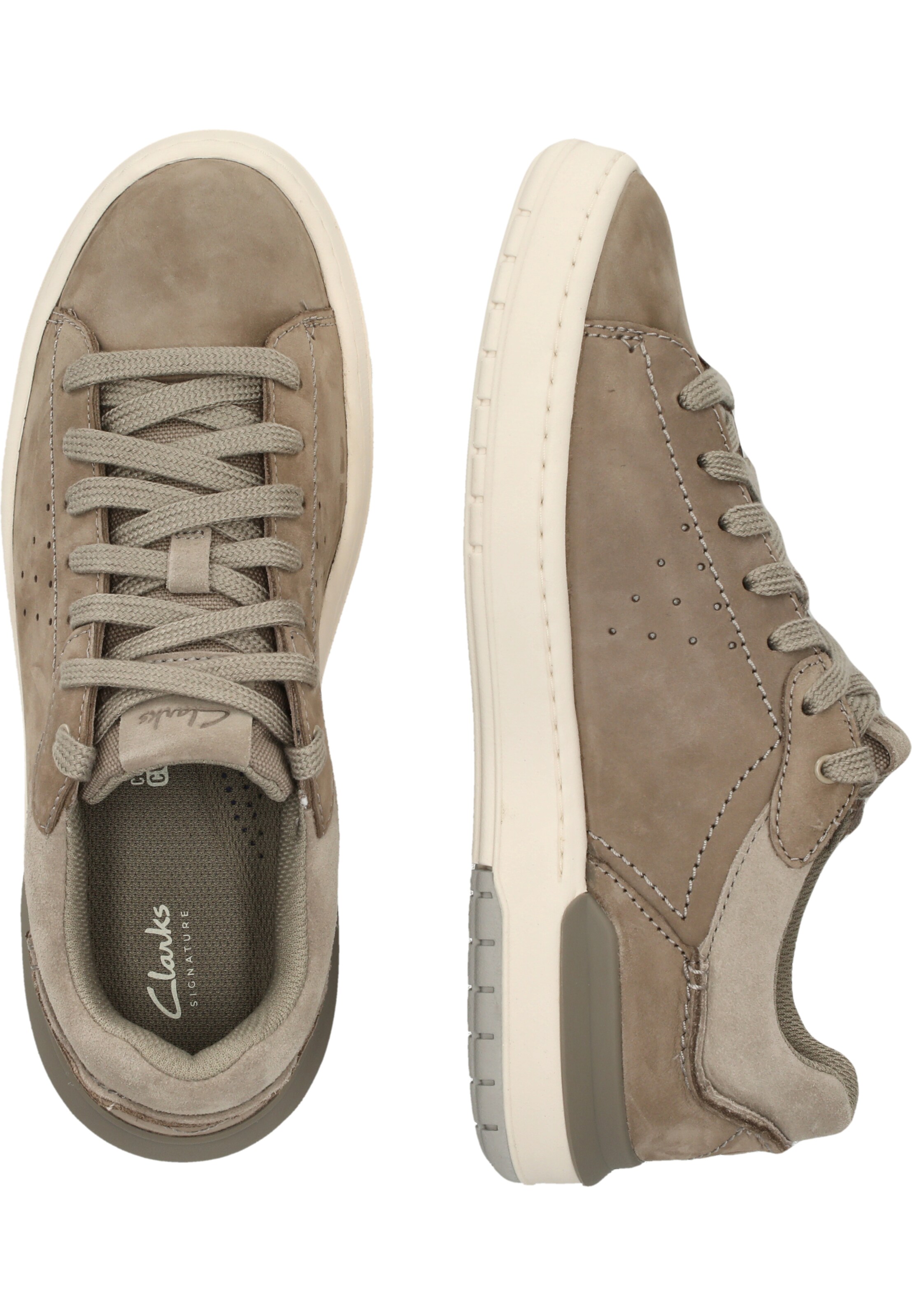 CLARKS Schuhe 'Courtlite2' in Grau