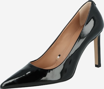 BOSS Black - Zapatos con plataforma 'Janet' en negro: frente