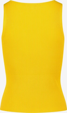zero Knitted Top in Yellow