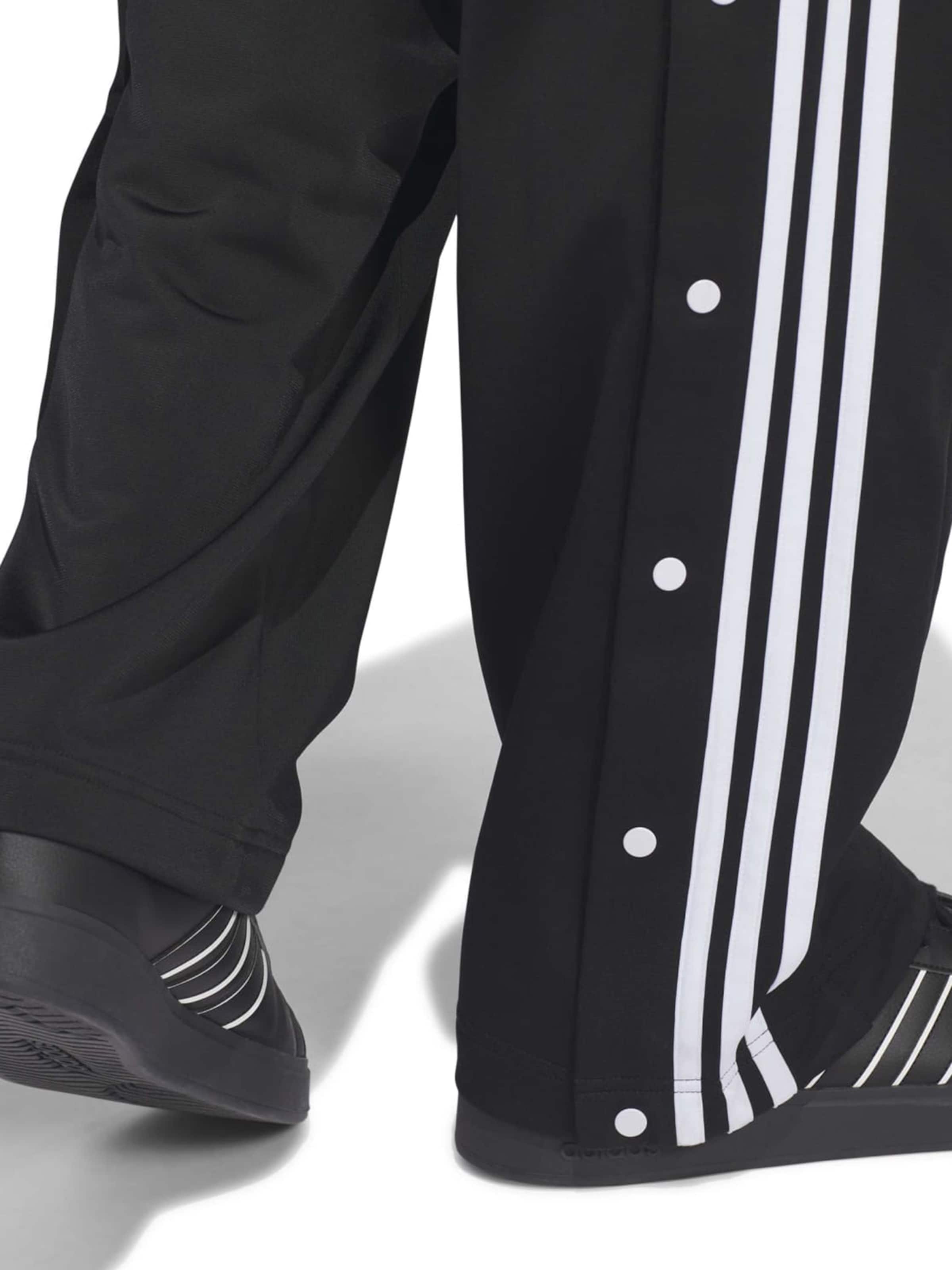 melns ADIDAS SPORTSWEAR Vaļīgs piegriezums Sporta bikses