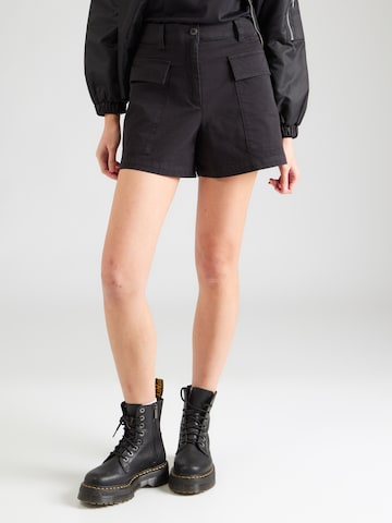 Regular Pantalon Calvin Klein Jeans en noir : devant