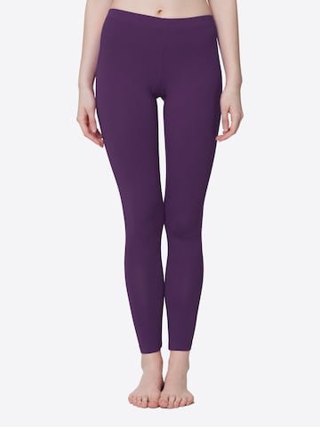celodoro Slim fit Leggings 'Stretchy' in Purple