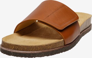 Henry Stevens Mules 'Drew ERS' in Brown: front