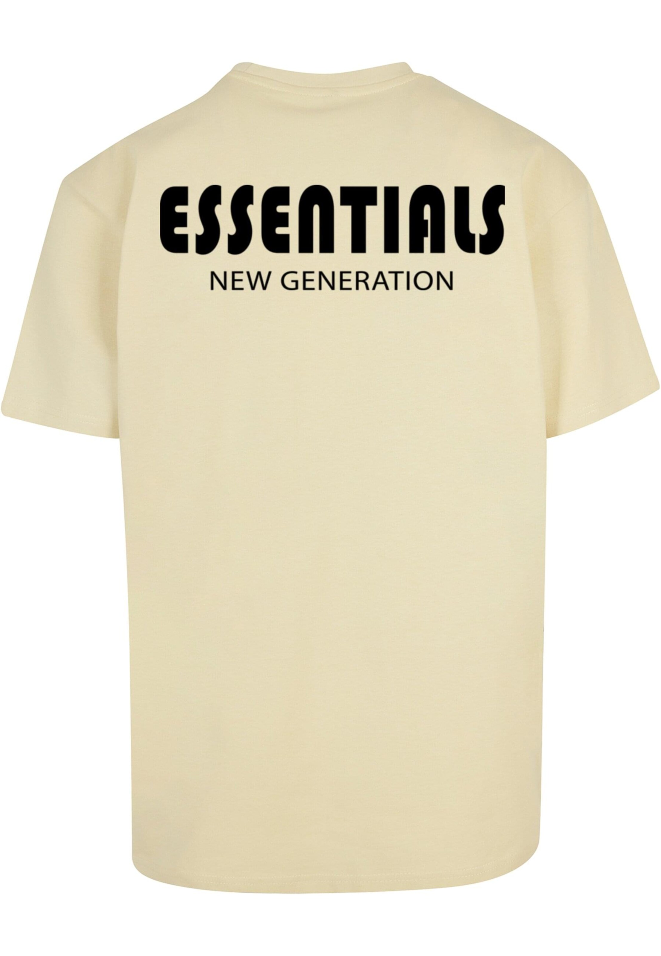 Merchcode Shirt 'Essentials New Generation' in Gelb
