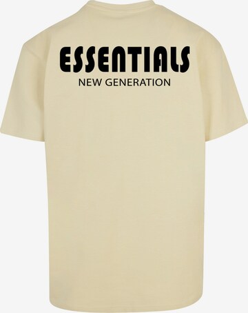Merchcode Shirt 'Essentials New Generation' in Yellow