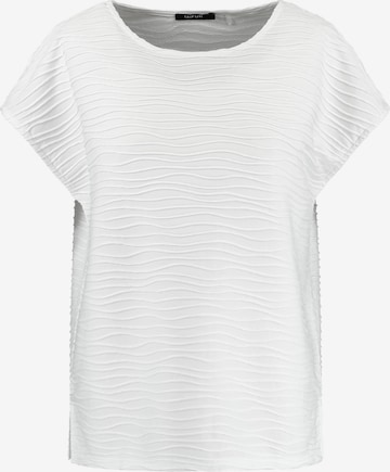 TAIFUN Μπλουζάκι σε λευκό: μπροστά