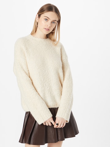 Gina Tricot Sweater 'Blenda' in Beige: front