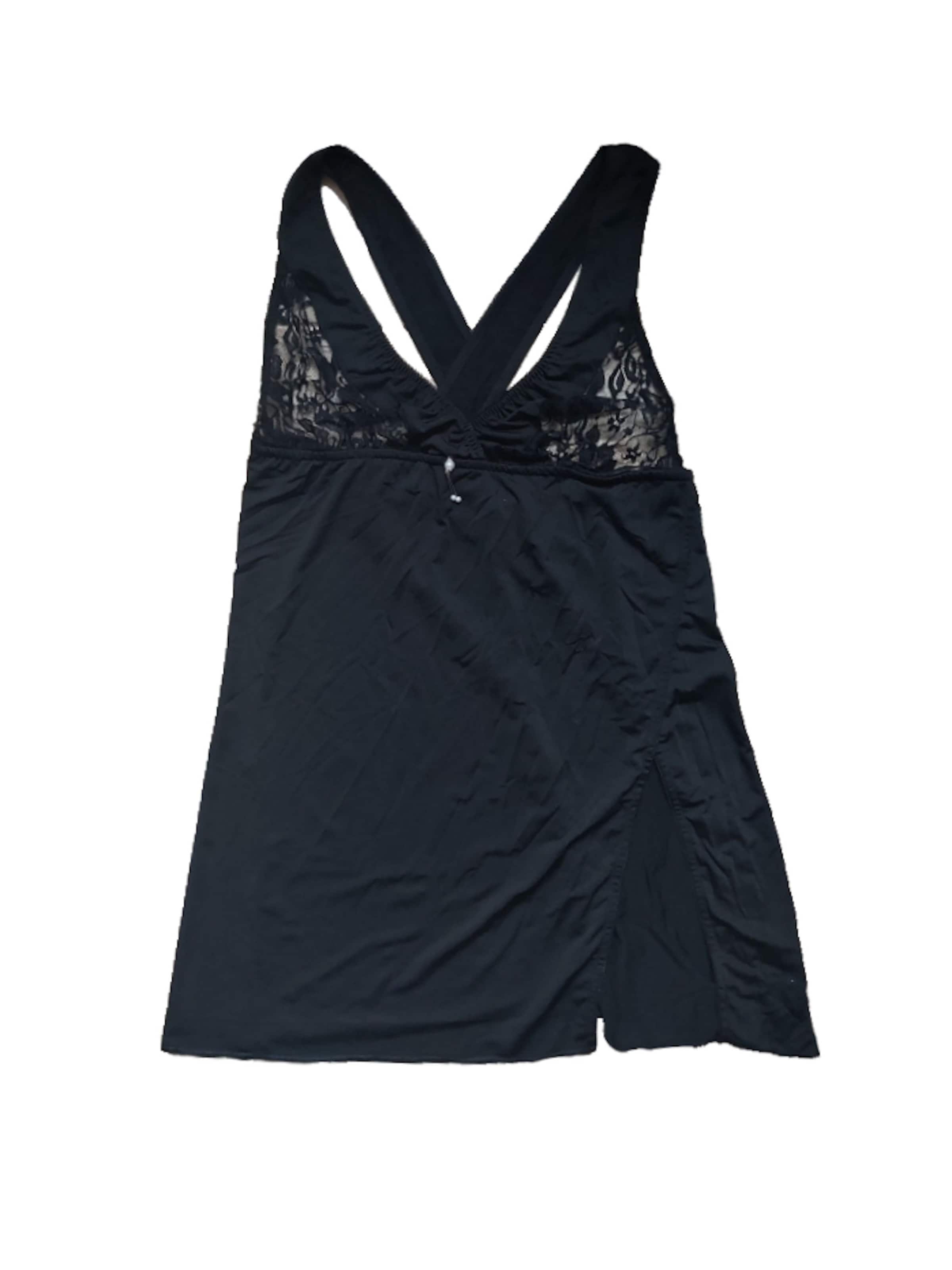 Andalea Negligée 'M/1002' in Schwarz