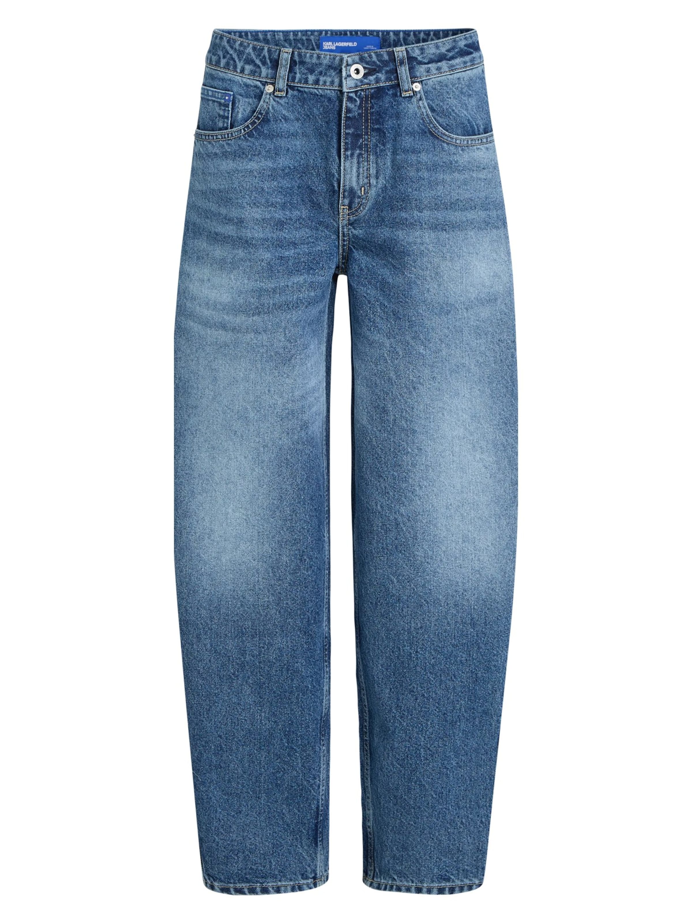 KARL LAGERFELD JEANS Barrel Jeans in Blue: front