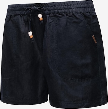 Ragwear Regular Shorts 'Keito Organic' in Blau: predná strana