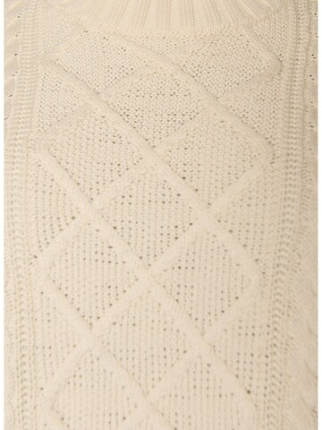 Zizzi - Jersey 'MEMMI CABLE' en beige