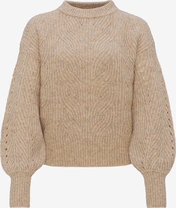 Pull-over 'Pojama' OPUS en beige : devant