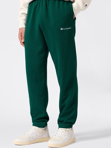 Champion Authentic Athletic Apparel Конический (Tapered) Штаны в Зеленый: спереди