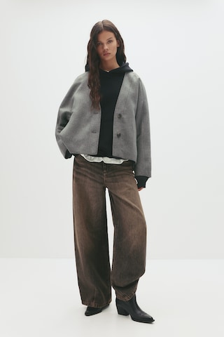 Pull&Bear Tussenjas in Grijs