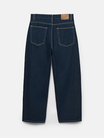 Pull&Bear Baggy Jeans in Blau