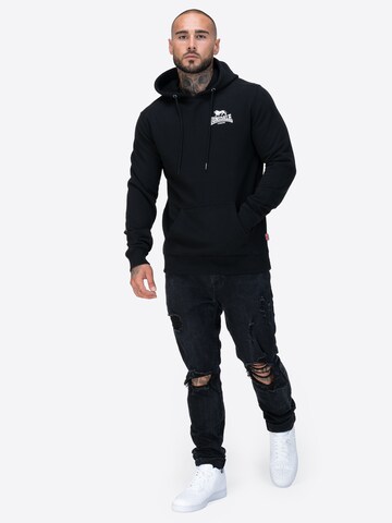 LONSDALE - Sweatshirt 'Claughton' em preto