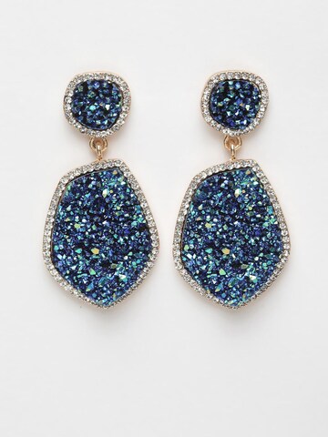 AVANT-GARDE PARIS Earrings 'Erikata' in Blue: front