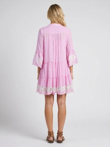 Miss June - Vestido 'Robe Courte Cecilia' em rosa