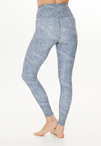 ENDURANCE Skinny Workout Pants 'Summer' in Grey: front