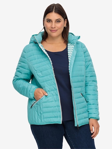 SHEEGO Between-season jacket in Blue: front