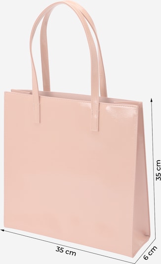 Ted Baker Ostoskassi 'Crinkon' värissä kulta / vanha roosa, Tuotenäkymä