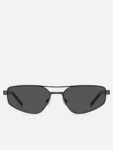 HUGO Sunglasses in Black: front