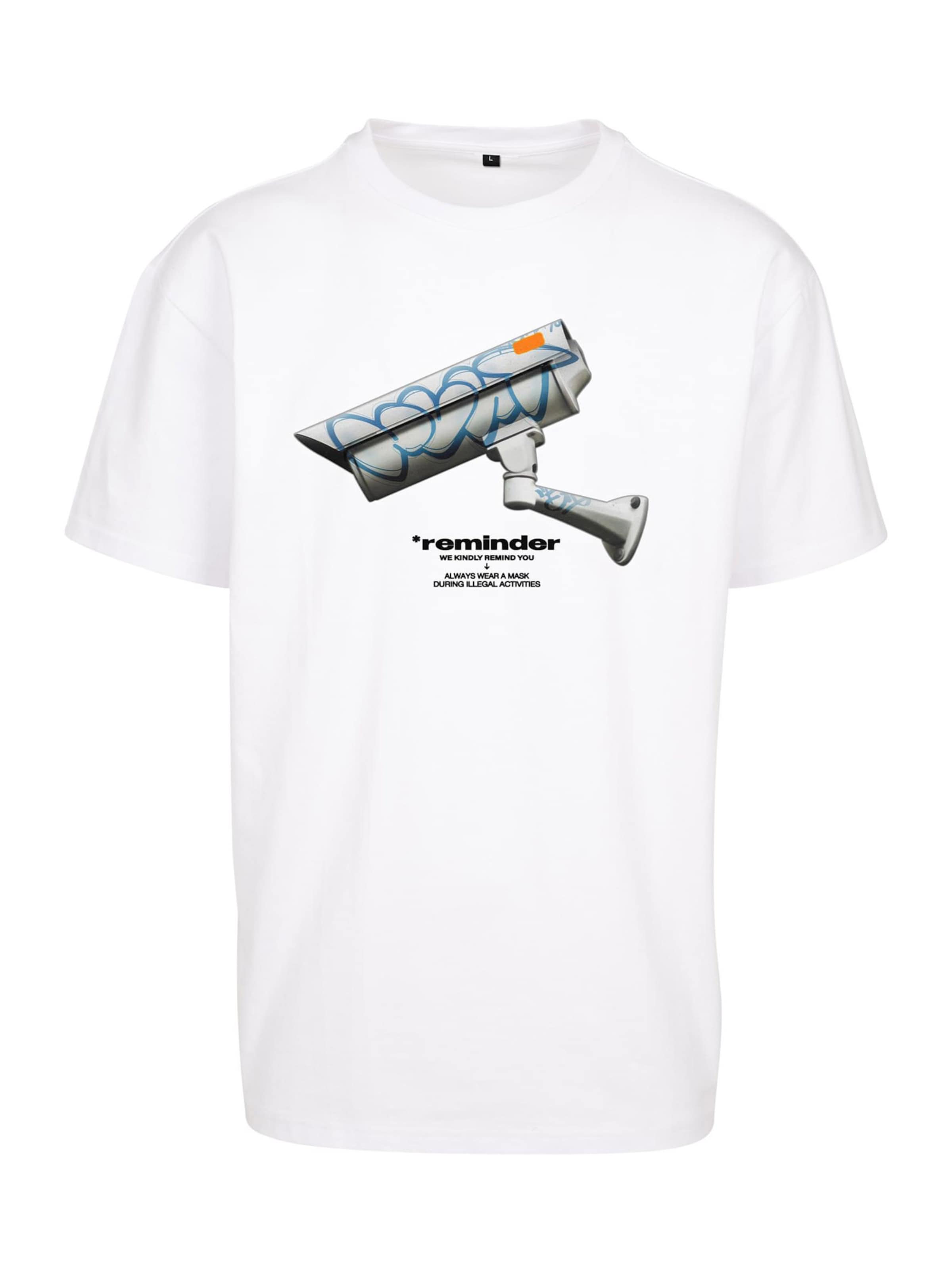 Mister Tee Tričko - Biela: predná strana