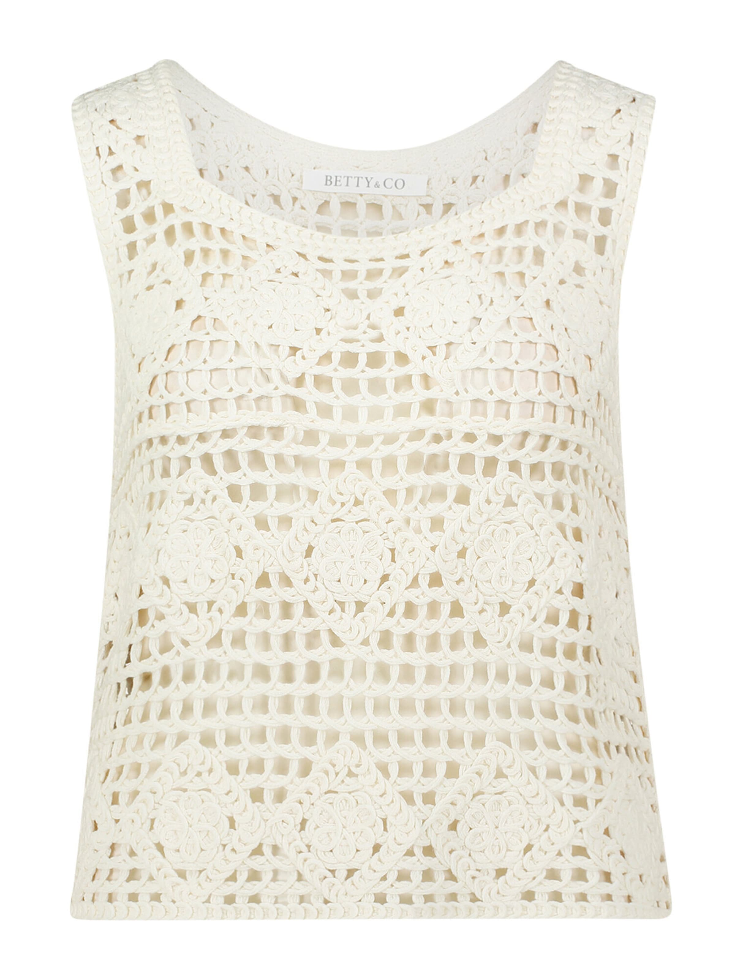Betty & Co Top in Wit: voorkant