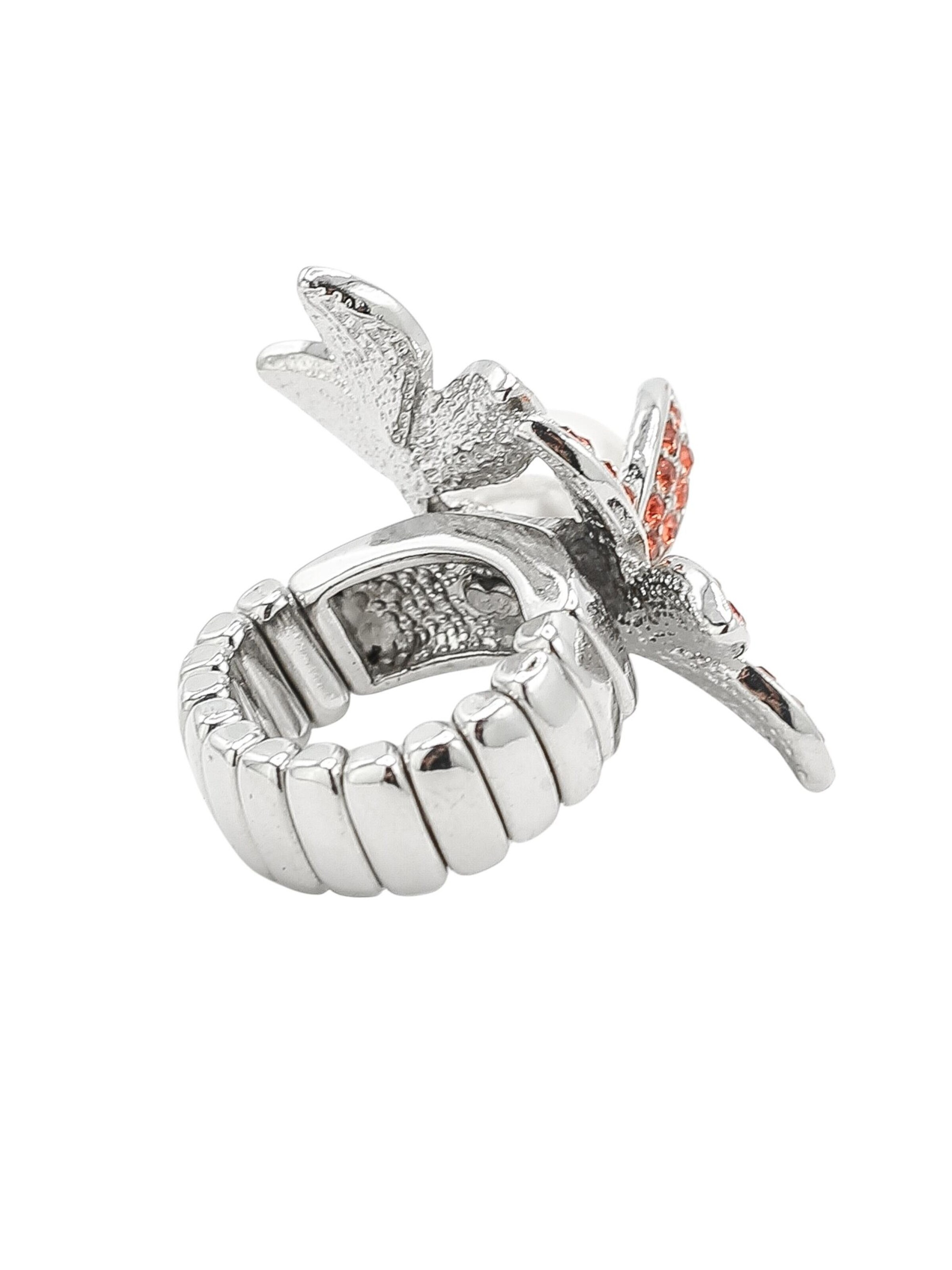 COLLEZIONE ALESSANDRO Ring 'Blütenzauber' in Red