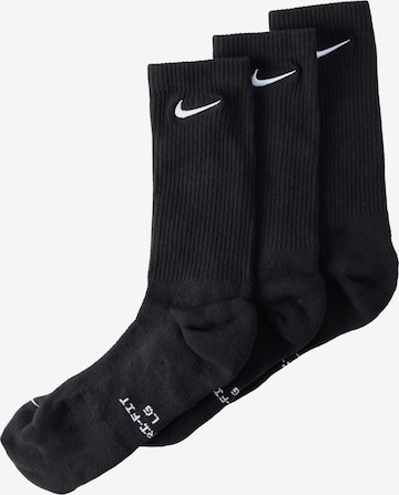 Șosete 'Everyday' de la Nike Sportswear pe negru: față
