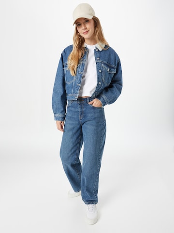 Dr. Denim Tussenjas 'Tilly Pile' in Blauw