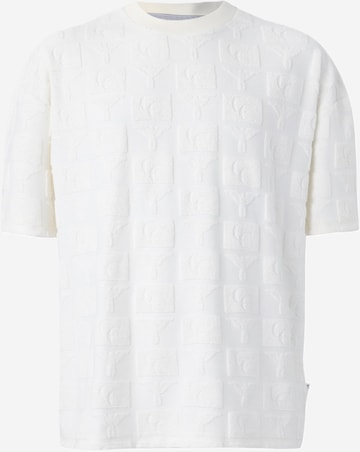 T-Shirt 'Ebnicher' Carlo Colucci en blanc : devant