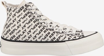 REPLAY Sneakers hoog in Zwart