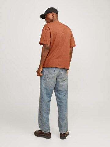 JACK & JONES Shirt 'JJEBradley' in Bruin