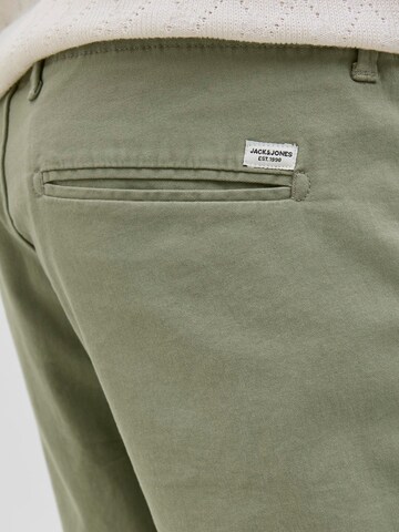 Regular Pantalon chino 'JPSTDave' JACK & JONES en vert
