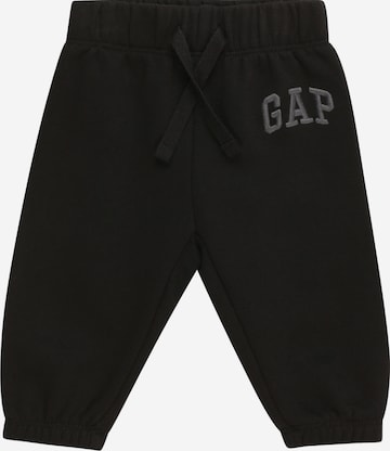 GAP Spodnie w kolorze czarny: przód
