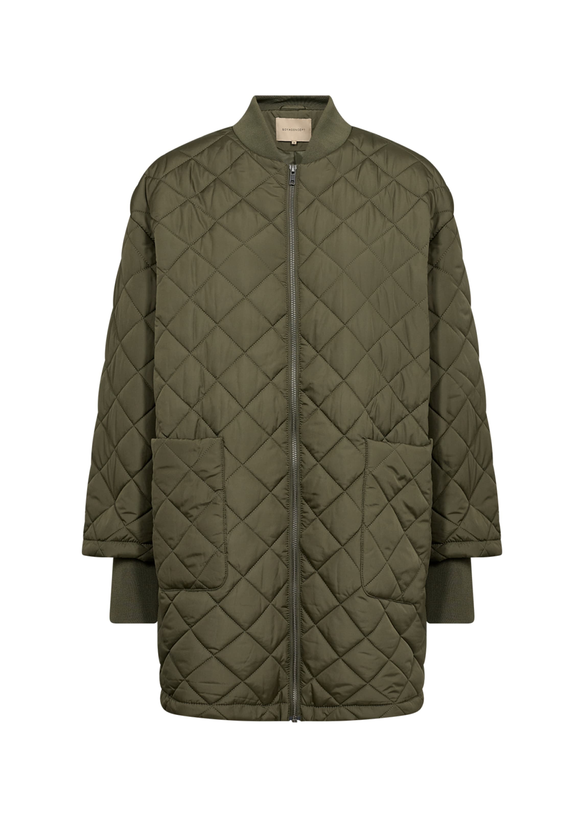 Soyaconcept Übergangsjacke 'Fenya 68' in Grün: Vorderseite