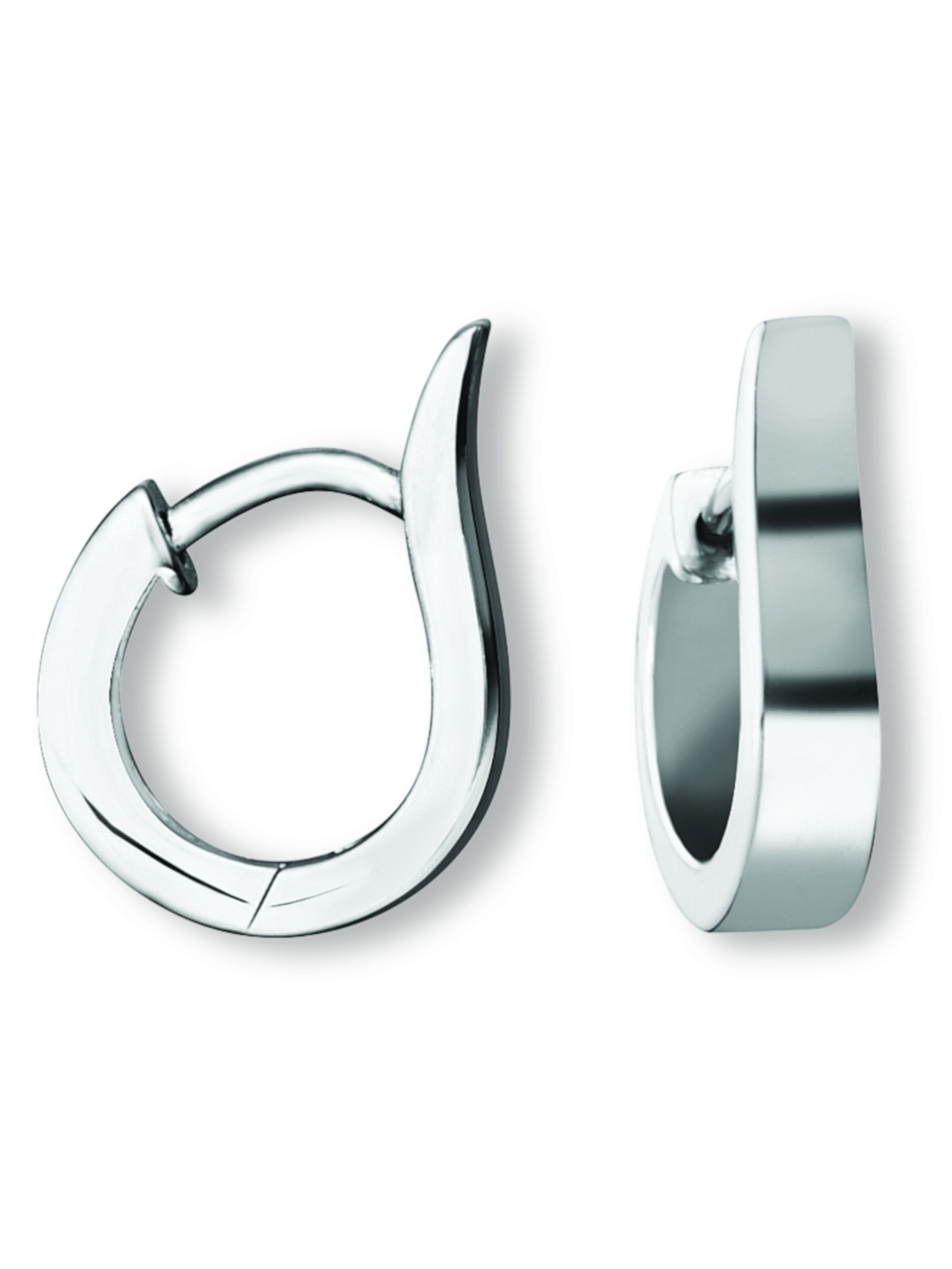 ONE ELEMENT Earrings in Silver: front
