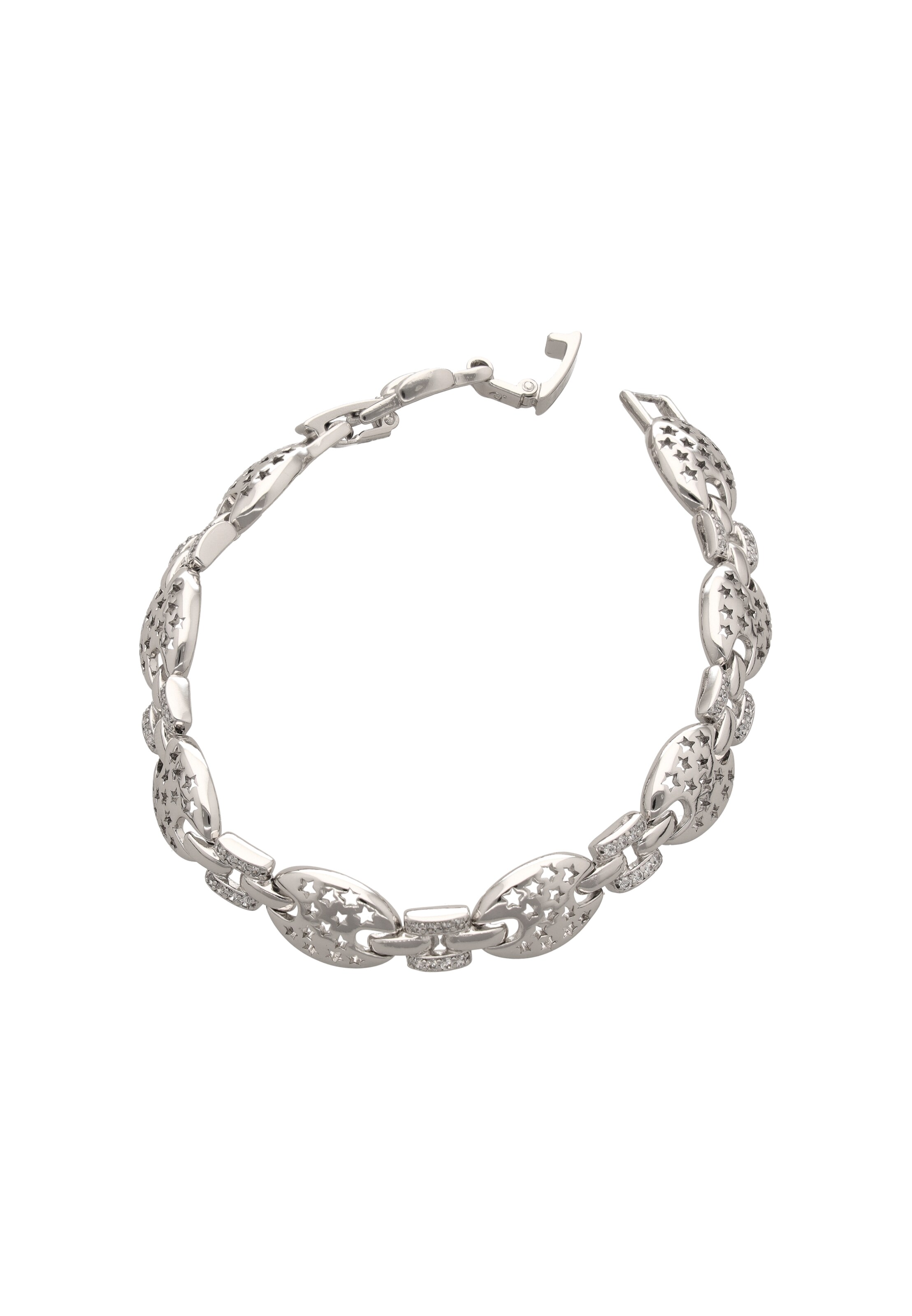 faina Bracelet in Silver: front