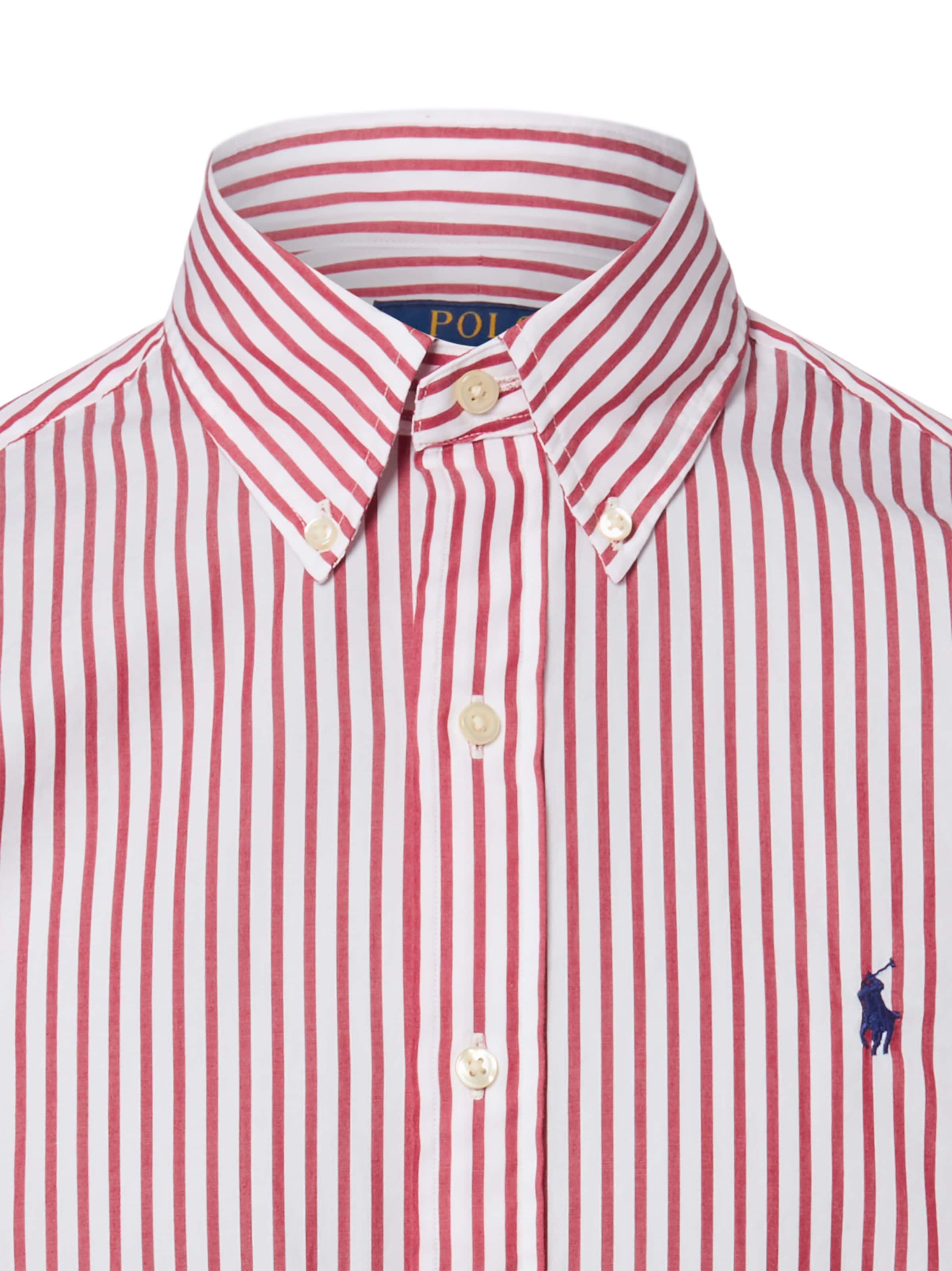 Coupe regular Chemise Polo Ralph Lauren en rouge