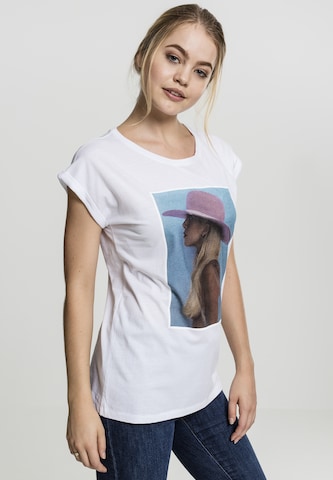 Merchcode Shirt 'Lady Gaga' in White