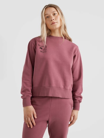 O'NEILL Sweatshirt 'Women Of The Wave' in Pink: predná strana