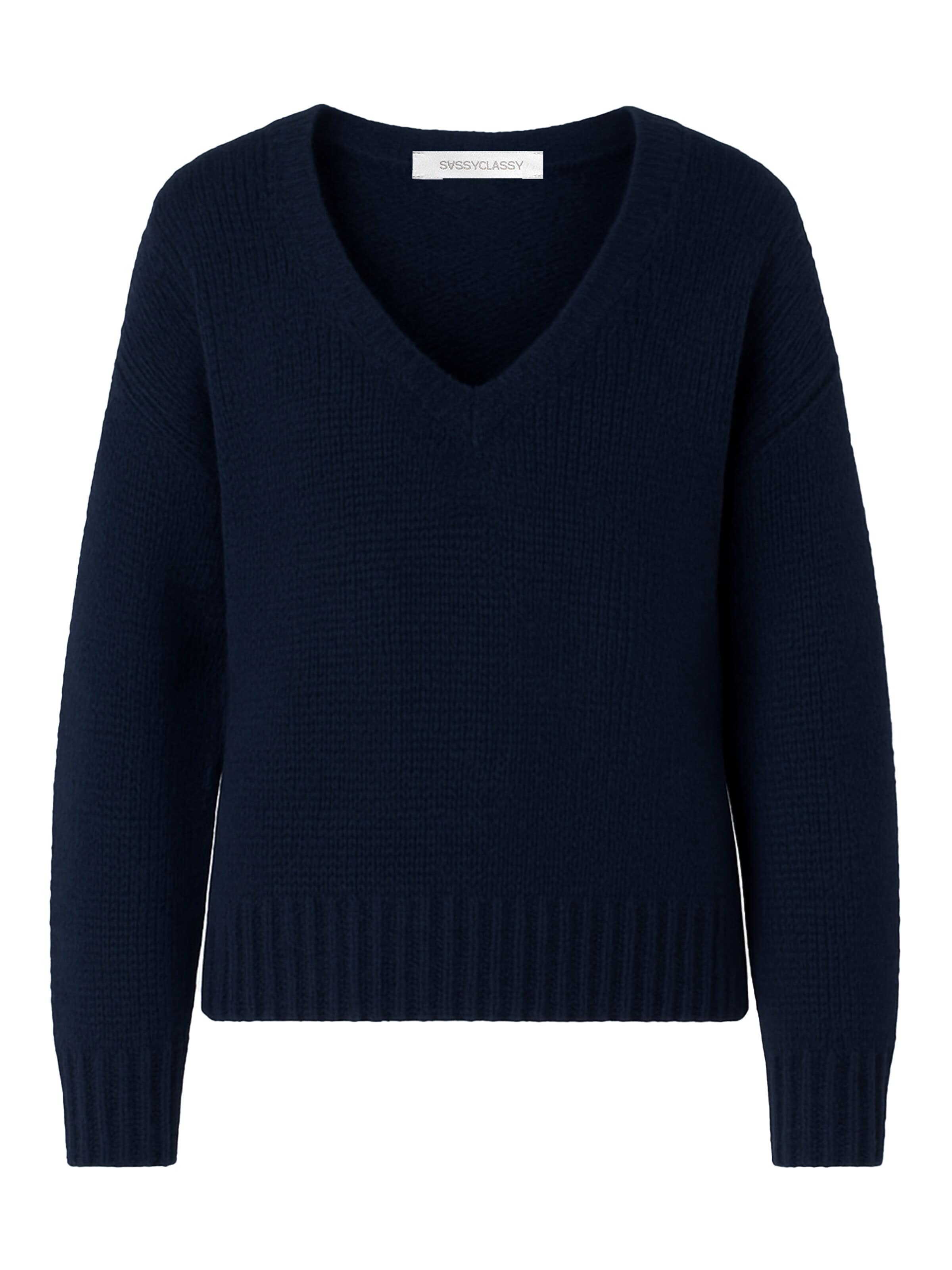 SASSYCLASSY Oversized sweater in L in Dark blue, Item view