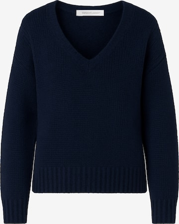 SASSYCLASSY Oversized sweater in Blue: front